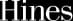 Hines logo